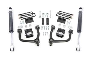 ReadyLift Lift Kit w/Shocks 4 in. Lift 34 x 11.50 Max Tire Size w/SST Shocks - 69-54750