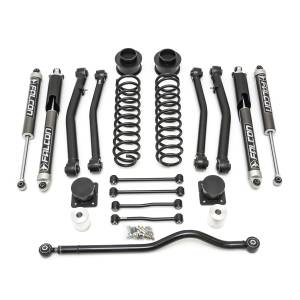 ReadyLift SST® Lift Kit w/Shocks 4 in. Front/3 in. Rear Lift w/Front Track Bar Incl. Falcon 2.1 Shocks - 69-6041