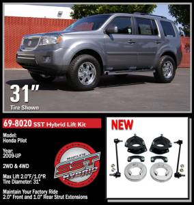 ReadyLift - ReadyLift SST® Lift Kit 2 in. Front/1 in. Rear Lift - 69-8020 - Image 2