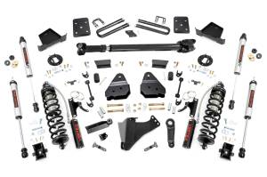 Rough Country - Rough Country Suspension Lift Kit w/Shocks 6 in. Lift Coilover Conversion Front D/S V2 Coilover Shocks - 50458 - Image 1