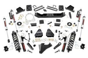 Rough Country - Rough Country Suspension Lift Kit w/Shocks 6 in. Lift Overloaded Vertex Coilover Shocks - 51757 - Image 1