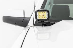 Rough Country - Rough Country LED Light Ditch Mount 3 in. OSRAM Wide Spot - 71056 - Image 4