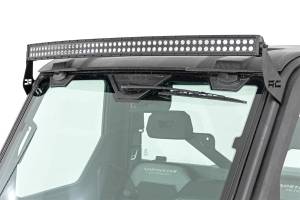 Rough Country - Rough Country LED Light Kit Incl. 50 in. Dual Row LED Wiring Harness On/Off Switch Mountin Brackets Snap-On Cover Hardware w/Factory Wiper - 93127 - Image 4