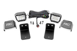 Rough Country LED Kit Rear Facing 3 in. Up To 13500 Lumens Up To 140 Watts For Models 2018-2022 Intimidator GC1K 4WD - 95004