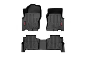 Rough Country Heavy Duty Floor Mats Front And Rear 3 pc. - M-80515