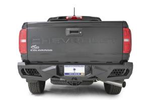 Fab Fours Vengeance Rear Bumper Bare Steel 75 lbs. Weight 11 in. Height 66.5 in. Width 11 in. Depth - CC21-E3352-B