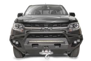 Fab Fours Matrix Front Bumper w/Pre-Runner Guard Black Powder Coat 136 lbs. Weight 15 in. Height 74 in. Width 25.5 in. Depth - CC21-X5152-1