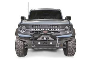 Fab Fours - Fab Fours Stubby Bumper w/No Guard 2 Stage Matte Black Powder Coat - FB21-B5251-1 - Image 3