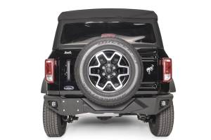 Fab Fours - Fab Fours Vengeance Rear Bumper 2 Stage Matte Black Powder Coat - FB21-E5251-1 - Image 1