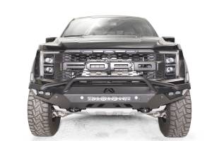 Fab Fours - Fab Fours Vengeance Front Bumper 2 Stage Black Powder Coated w/Pre Runner Guard - FR21-D5352-1 - Image 1