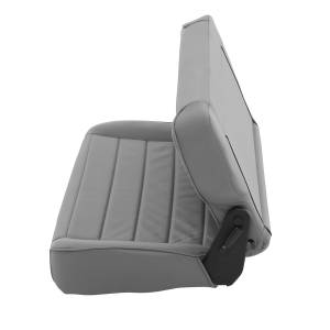 Smittybilt - Smittybilt Fold And Tumble Seat Denim Gray Rear No Drilling Installation - 41311 - Image 3