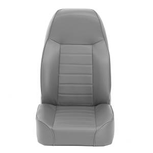 Smittybilt - Smittybilt Standard Bucket Seat Denim Gray No Drilling Installation Front - 44911 - Image 3