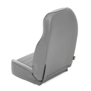 Smittybilt - Smittybilt Standard Bucket Seat Denim Gray No Drilling Installation Front - 44911 - Image 4