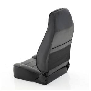 Smittybilt - Smittybilt Factory Style Replacement Seat Black No Drilling Installation Front - 45001 - Image 3