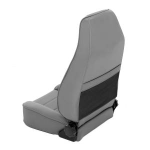 Smittybilt - Smittybilt Factory Style Replacement Seat Denim Gray No Drilling Installation Front - 45011 - Image 3