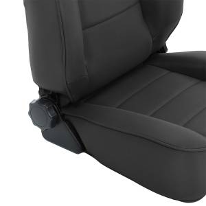 Smittybilt - Smittybilt Factory Style Replacement Seat Denim Black No Drilling Installation Front - 45015 - Image 4