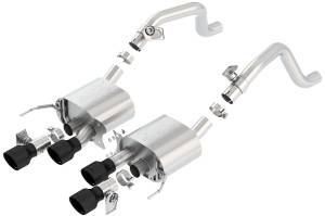 Borla Axle-Back Exhaust System - ATAK 11856CB