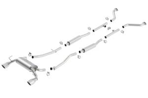 Borla Cat-Back Exhaust System - S-Type - True Dual 140045