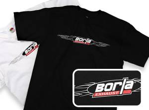 Borla Men's Wireframe Black Crew Neck T-Shirt - Large 21292