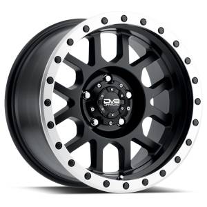 DV8 Offroad 883 Sim Beadlock; Matte Black; 17 X 9; BP:6X139.7; OS:+0 883B-7908300