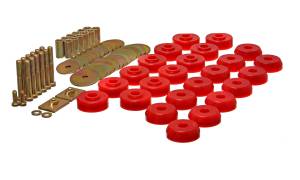 Energy Suspension BODY MOUNT SET CONVERTIBLE 3.4167R