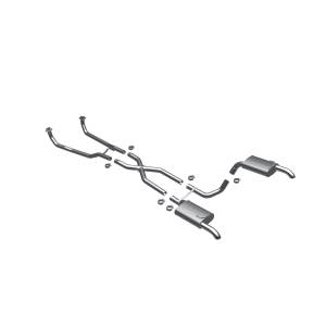 MagnaFlow Exhaust Products Street Series Stainless Crossmember-Back System 16842