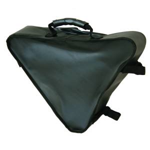 Rugged Ridge This black triangular recovery bag is designed to fit Yamaha Rhinos. 62801.50