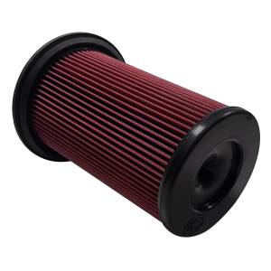 S&B - S&B Air Filter For Intake Kits 75-5137 / 75-5137D Oiled Cotton Cleanable Red - KF-1077 - Image 1