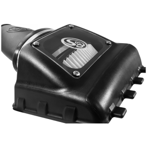 S&B - S&B Cold Air Intake For 11-16 Ford F250, F350 V8-6.2L Dry Dry Extendable White - 75-5108D - Image 13