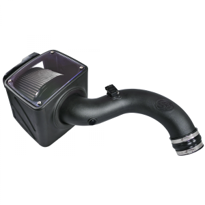 S&B - S&B Cold Air Intake For 04-05 Chevrolet Silverado GMC Sierra V8-6.6L LLY Duramax Dry Extendable White - 75-5102D - Image 4