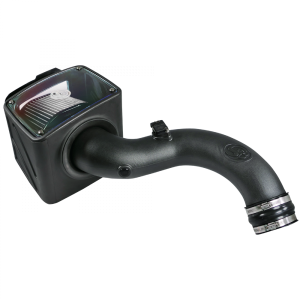 S&B - S&B Cold Air Intake For 04-05 Chevrolet Silverado GMC Sierra V8-6.6L LLY Duramax Dry Extendable White - 75-5102D - Image 7