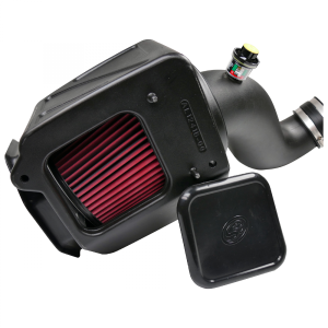 S&B - S&B Cold Air Intake For 07-10 Chevrolet Silverado GMC Sierra V8-6.6L LMM Duramax Cotton Cleanable Red - 75-5091 - Image 6