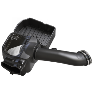 S&B - Cold Air Intake For 17-19 Ford F250 F350 V8-6.7L Powerstroke Dry Extendable White S&B - Image 1