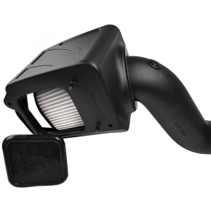 S&B - S&B Cold Air Intake For 06-07 Chevrolet Silverado GMC Sierra V8-6.6L LLY-LBZ Duramax Dry Extendable White - 75-5080D - Image 2