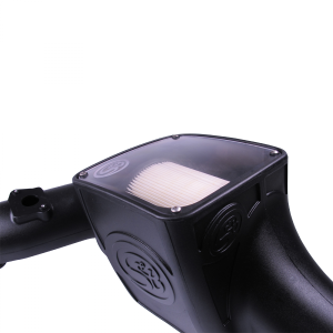 S&B - S&B Cold Air Intake For 03-07 Ford F250 F350 F450 F550 V8-6.0L Powerstroke Dry Extendable White - 75-5070D - Image 2