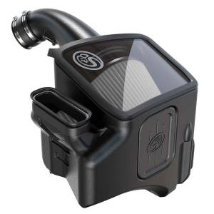 S&B Cold Air Intake For 20-21 Chevrolet Silverado GMC Sierra V8-6.6L L5P Duramax Dry Extendable - 75-5136D