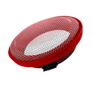 S&B - S&B Turbo Screen 5.0 Inch Red Stainless Steel Mesh W/Stainless Steel ClampS&B - 77-3004 - Image 3