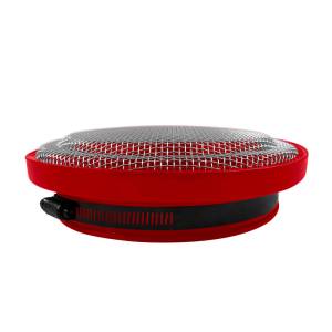 S&B - S&B Turbo Screen 5.0 Inch Red Stainless Steel Mesh W/Stainless Steel ClampS&B - 77-3004 - Image 5