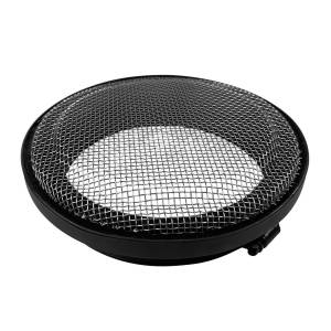 S&B Turbo Screen 6.0 Inch Black Stainless Steel Mesh W/Stainless Steel Clamp - 77-3002