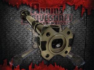 Adams Driveshaft OEM Flange Style JK Front 1350 CV Driveshaft Extreme Duty Series Solid U-Joint - ASDJK-1350F-S-OEM