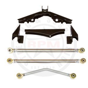 RPM Steering Jeep Wrangler JK/JKU High Clearance 3 Link Rear Long Arm Upgrade 1 Ton Axle 2.25 Upgrade - RPM-3026TL1