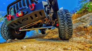 RPM Steering - RPM Steering 2.5 Ton Jeep Wrangler JL/Gladiator HD 2 inch Aluminum Steering Kit Non Rubicon or Narrow Axles Flip Drag Link With Taper Sleeve Stock Location Stabilizer Clamp - RPM-2002FFL - Image 4