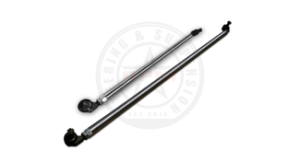 RPM Steering - RPM Steering Jeep Wrangler JK 1 Ton Aluminum Tie Rod and Drag Link Stock Location Under Knuckle Double Shear Hydro Assist Clamp - RPM-1002DS - Image 1