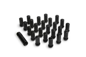 ICON ALLOYS LUG NUT KIT BLACK - 14 X 1.5 / 24 COUNT W/ KEY - 89141524B