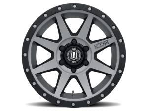 ICON Alloys - ICON ALLOYS REBOUND TITANIUM - 18 X 9 / 6 X 5.5 / 25MM / 6" BS - 1818909060TT - Image 2
