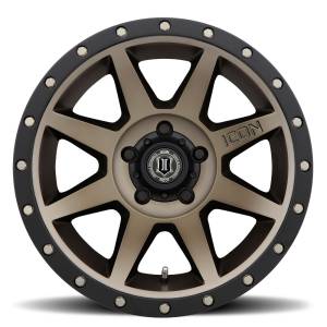 ICON Alloys - ICON ALLOYS REBOUND BRONZE - 17 x 8.5 / 5 X 4.5 / 0MM / 4.75" BS - 1817856547BR - Image 2