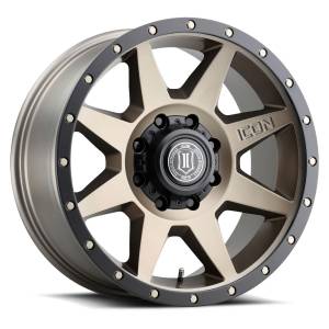 ICON ALLOYS REBOUND BRONZE - 20 X 9 / 8 x 6.5" / 12MM / 5.5" BS - 1820908055BR