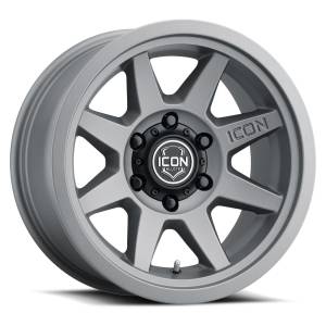 ICON Alloys - ICON ALLOYS REBOUND SLX CHARCOAL - 17 X 8.5 / 5 X 5 / -6MM / 4.5" BS - 1917857345CH - Image 1