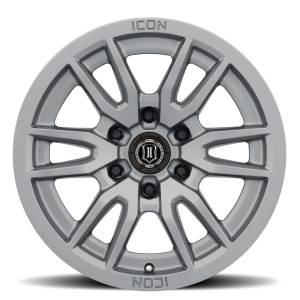 ICON Alloys - ICON ALLOYS VECTOR 6 TITANIUM - 17 X 8.5 / 6 X 5.5 / 0 MM / 4.75" BS - 2417858347TT - Image 2