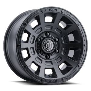 ICON ALLOYS THRUST SAT BLK - 17 X 8.5 / 5 X 150 / 25 MM / 5.75" BS - 2817855557SB